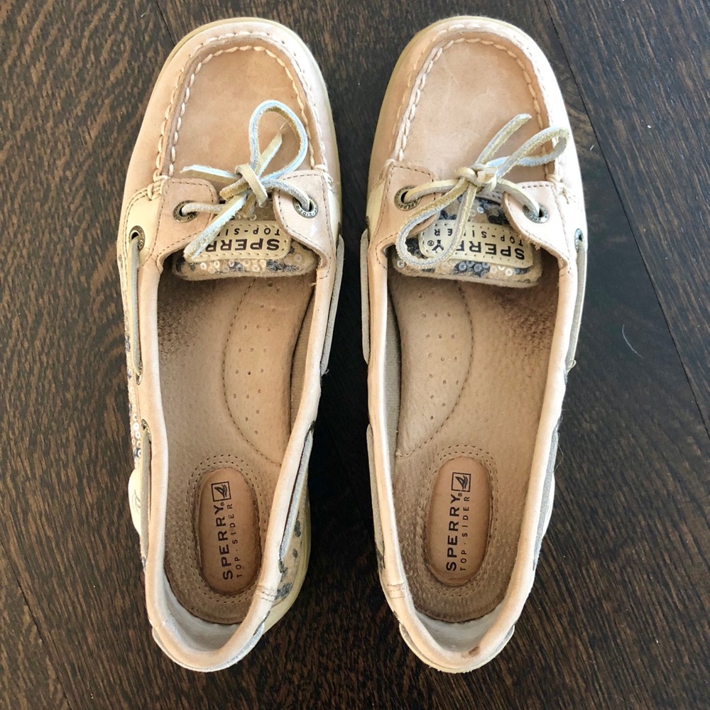 Sperry top siders with cheetah print